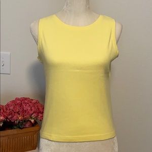 🍋Lemon Yellow Sleeveless Tee